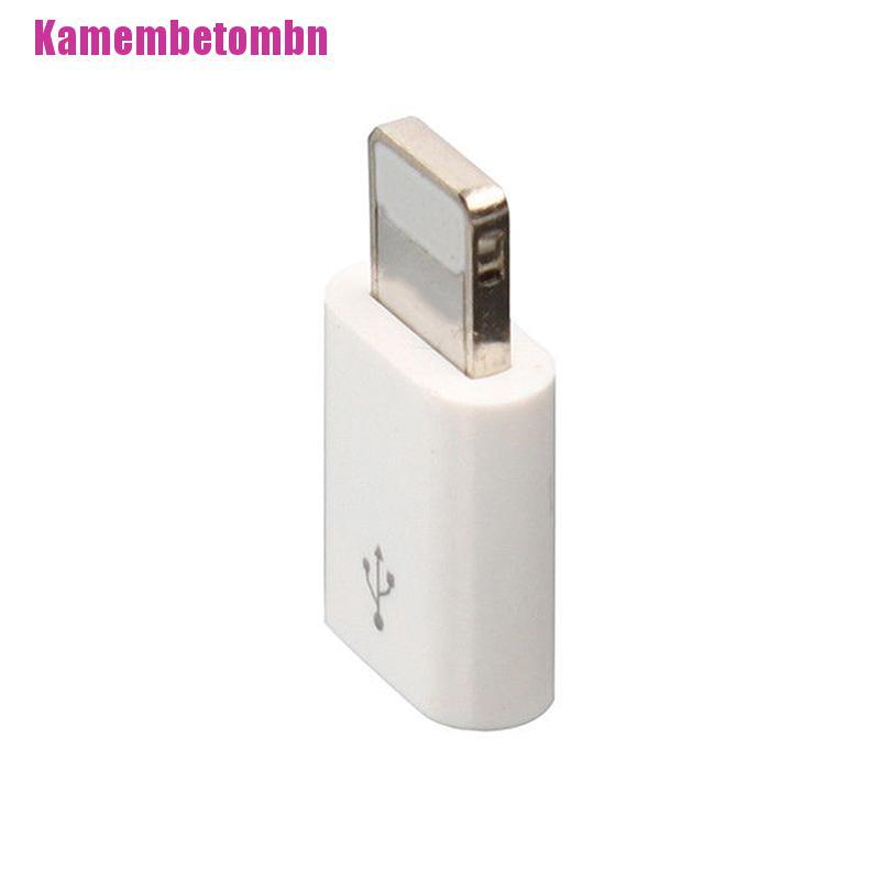 Đầu Sạc Chuyển Đổi Đầu Đực Sang Micro Usb Cái Cho Iphone