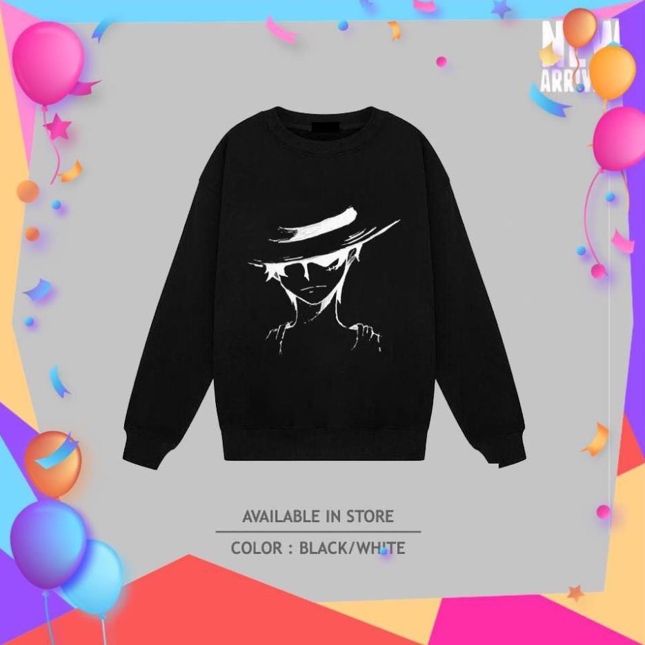 SALE- 🔥SALE SỐC🔥 Áo nỉ Sweater Tay Dài In Hình One Piece Naruto Anime cực ngầu -MILO STORE