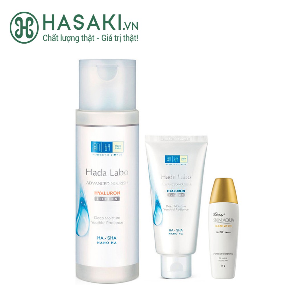 Combo Hada Labo Dưỡng Ẩm Da 3 Món