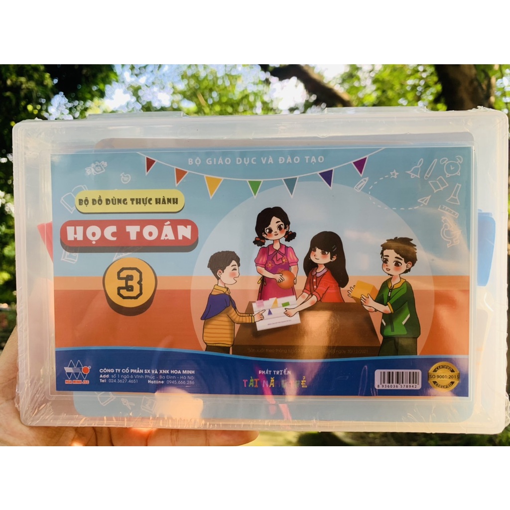 BỘ ĐỒ DÙNG THỰC HÀNH TOÁN LỚP 3