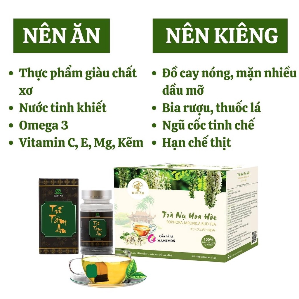 Co búi Trĩ tâm an nhuận tràng giảm táo bón – hỗ trợ người bệnh trĩ nội trĩ ngoại 60 viên