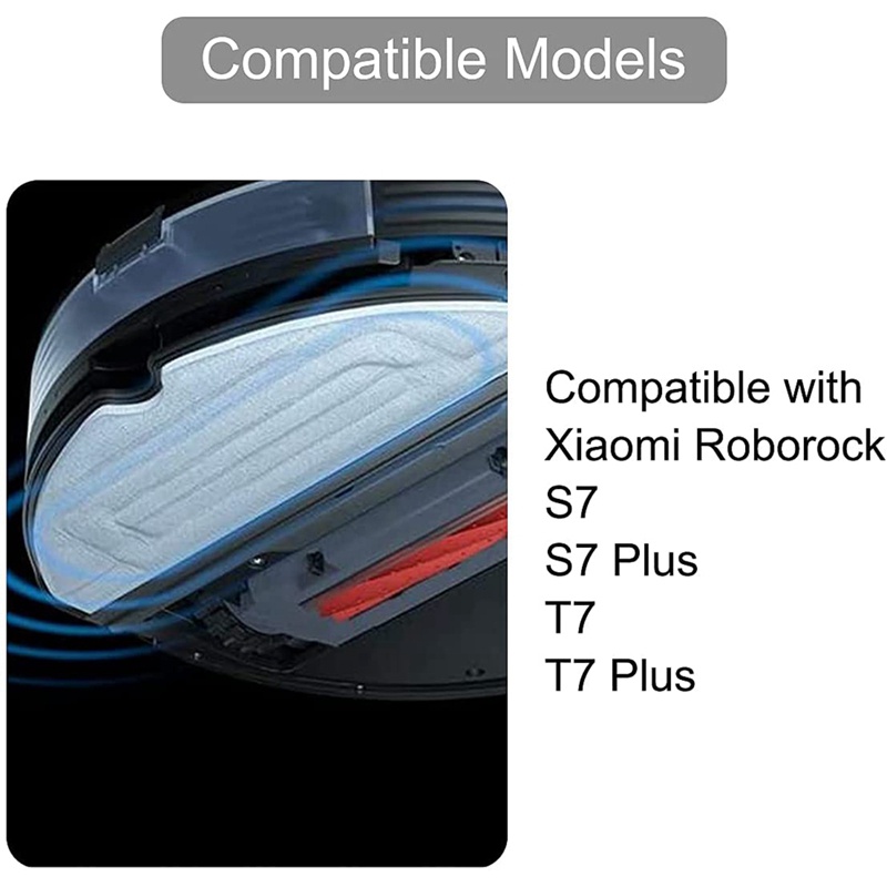 Bộ Phụ Kiện Thay Thế Cho Robot Hút Bụi Roborock S7 S7 Plus T7S T7S Plus