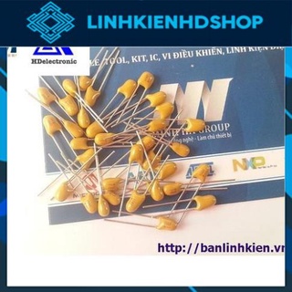 10 Chiếc Tụ Tantalum các giá trị 104-100nF | 101-100pF|  102-1nF| 103-10nF |104-100nF| 106F-10UF 16|  50V 20% DIP