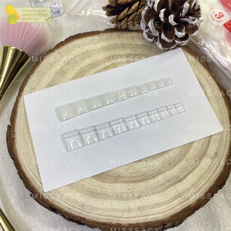 móng tip chân - móng nối chân đủ size