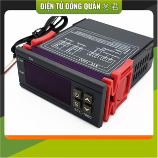 Bộ điều khiển nhiệt độ đóng ngắt relay 220vac stc-1000
