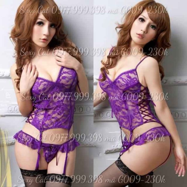 set kẹp tất sexy