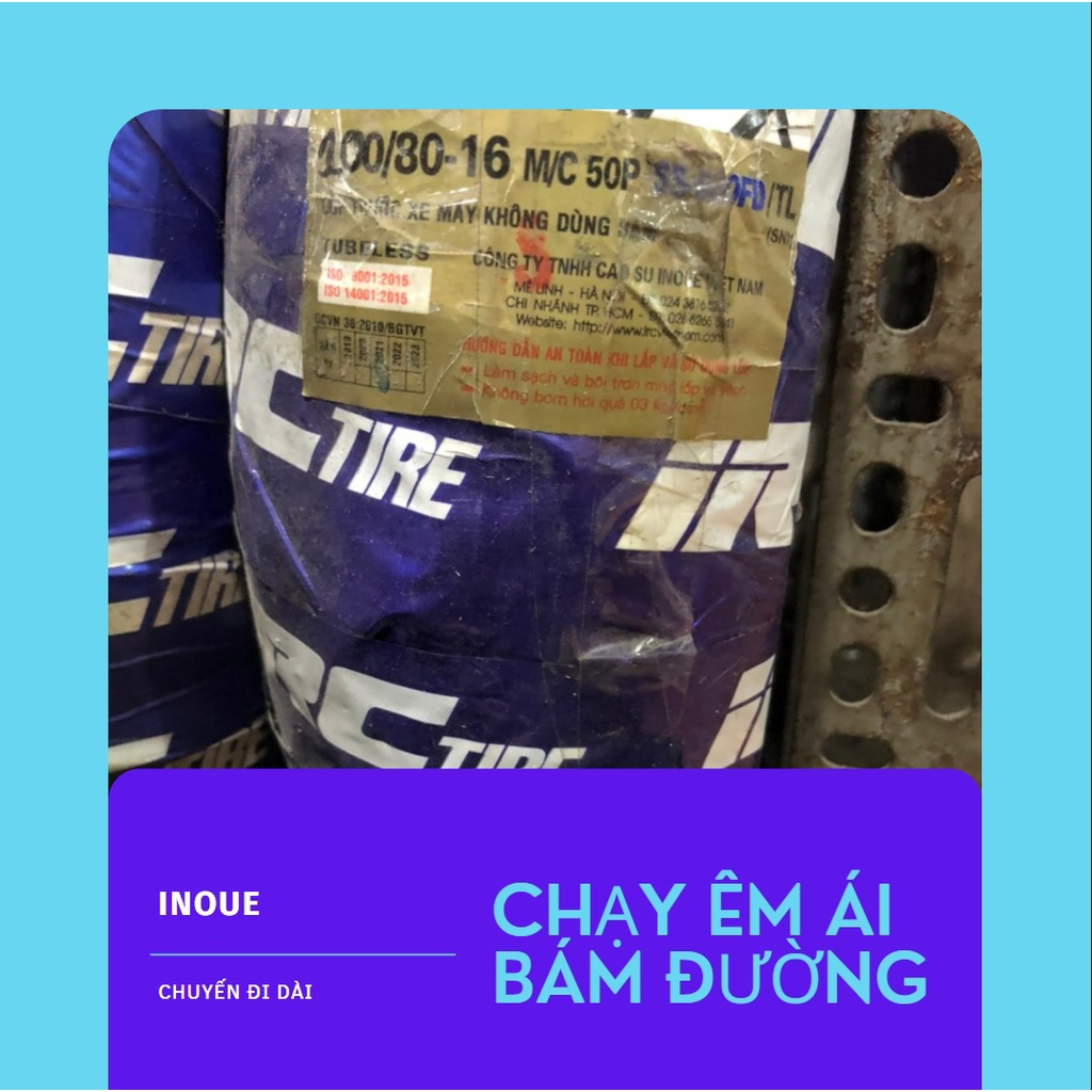 lốp (vỏ) IRC100/80 - 16 ( vỏ trước SH 150)