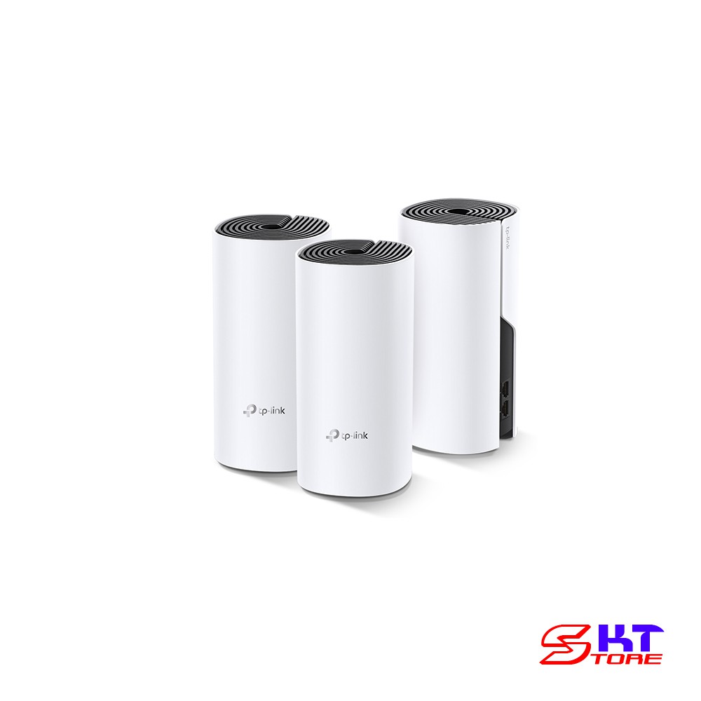 Bộ Phát Wifi Mesh Tp-Link Deco E4 (3-pack) Chuẩn AC Tốc Độ 1200Mbps - Hàng Chính Hãng | BigBuy360 - bigbuy360.vn