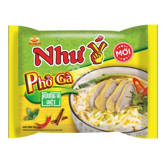 Phở Như Ý Gói lẻ 65gram (Bò/gà/chay)