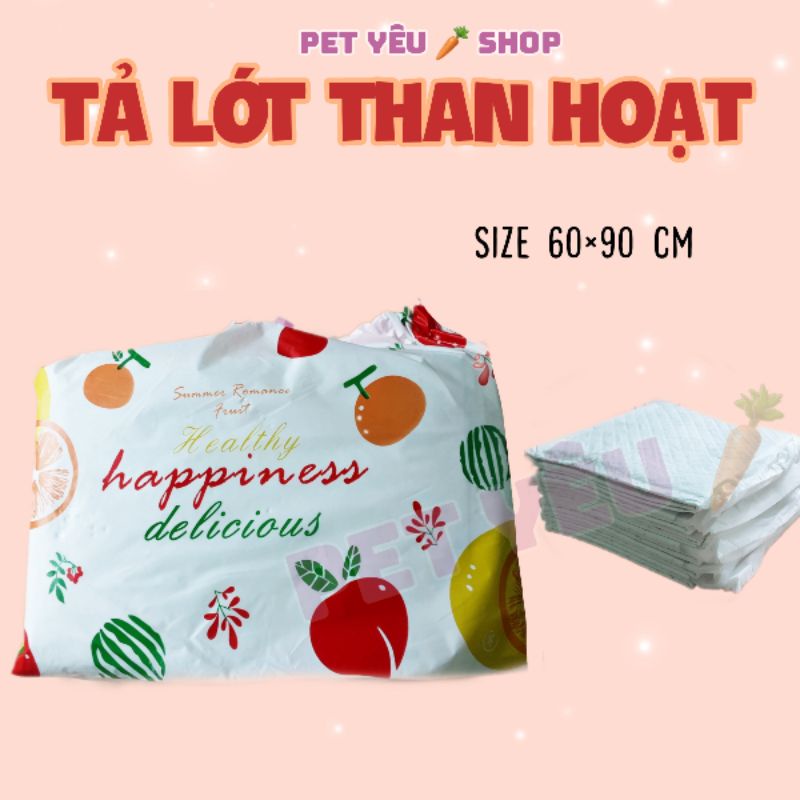 Tả lót chuồng thỏ bọ thú cưng chó, mèo (4 MIẾNG)