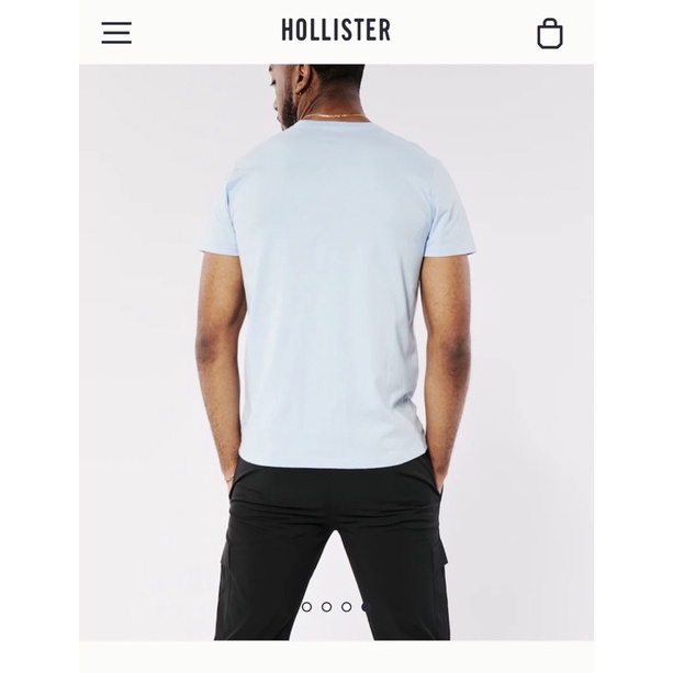 Set 5 áo thun nam Hollister S,M,L mỹ- 100%cotton