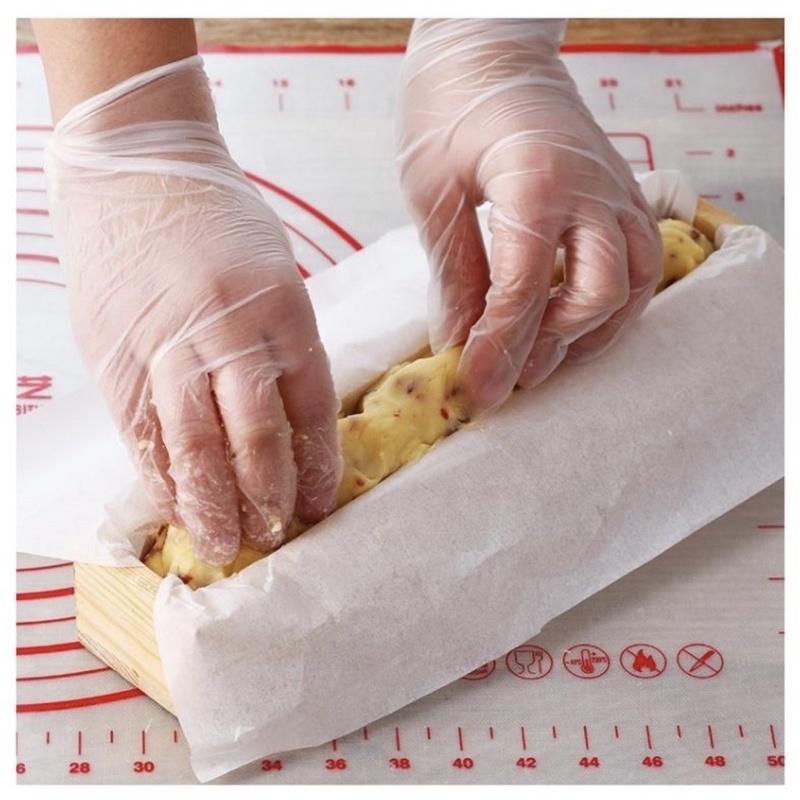 Găng tay nấu ăn làm bếp siêu dai chất liệu TPE không mùi chống nhăn