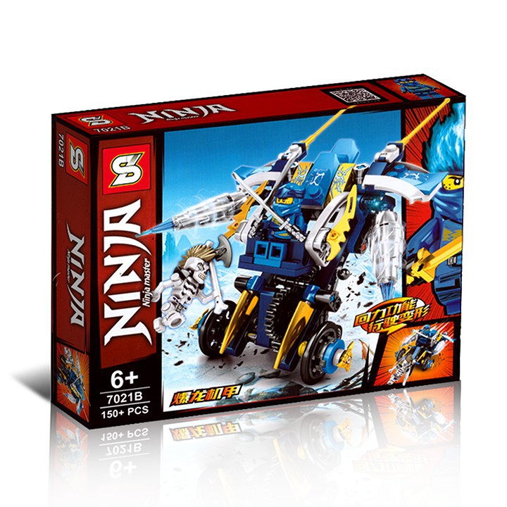 Lego ninja master Cỗ máy chiến đấu 7021