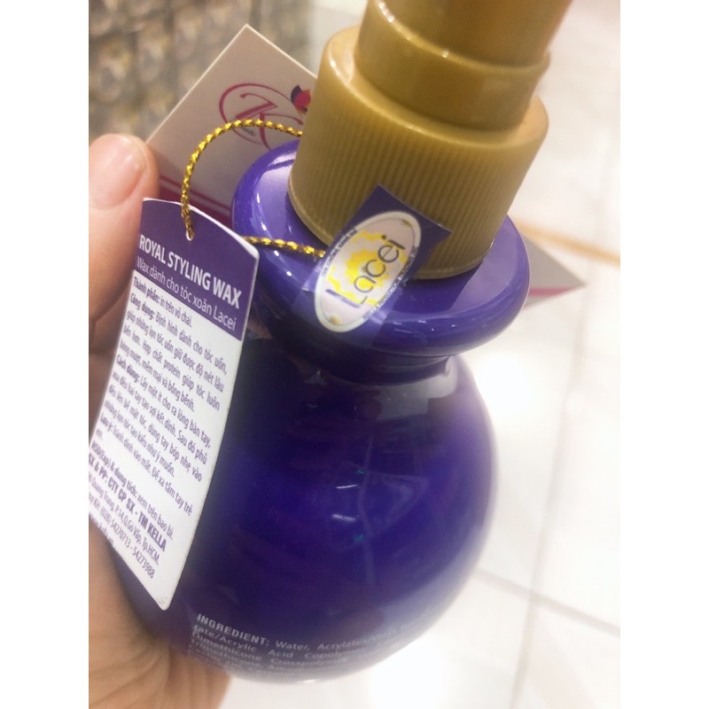 Wax Lacei tạo kiểu tóc uốn 300ml