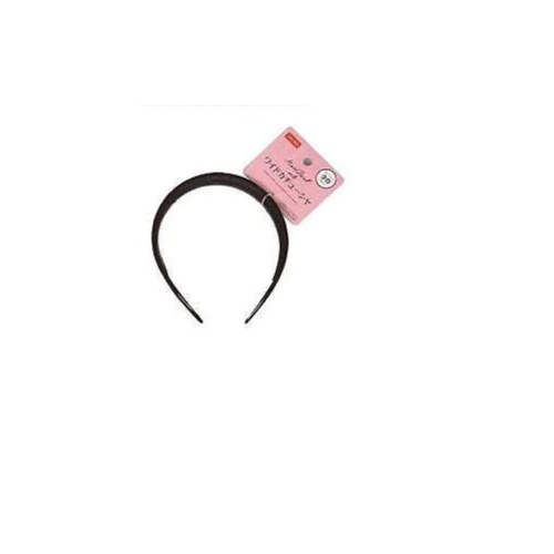 Daiso Cài Tóc Đen Wide Hairband Black