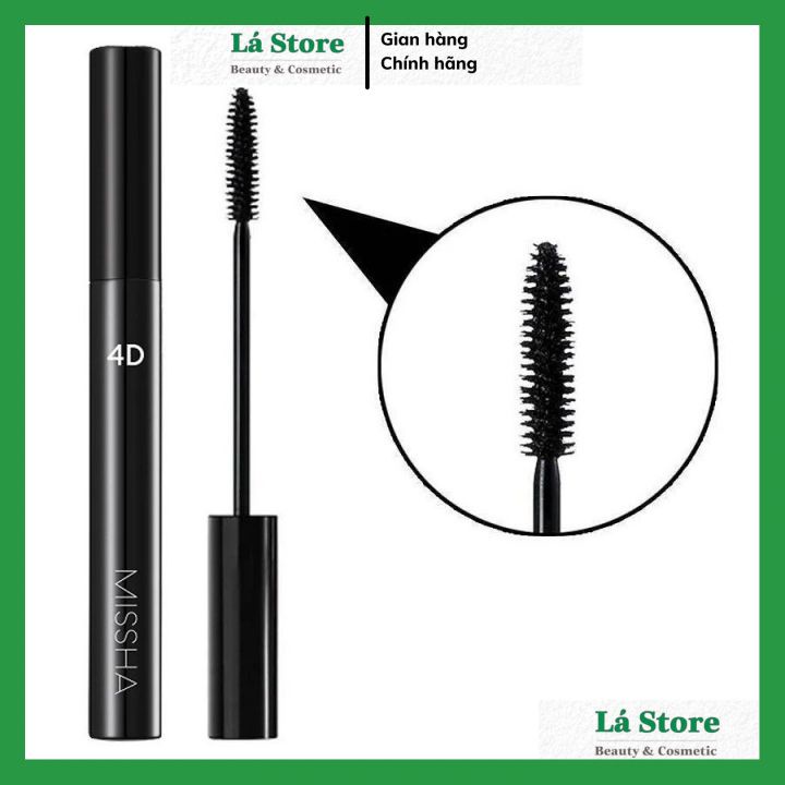 HÀNG CHÍNH HÃNG _ Chuốt Mi Missha More Style 4D Mascara Giúp Mi Trở Nên Dày Và dài Hơn