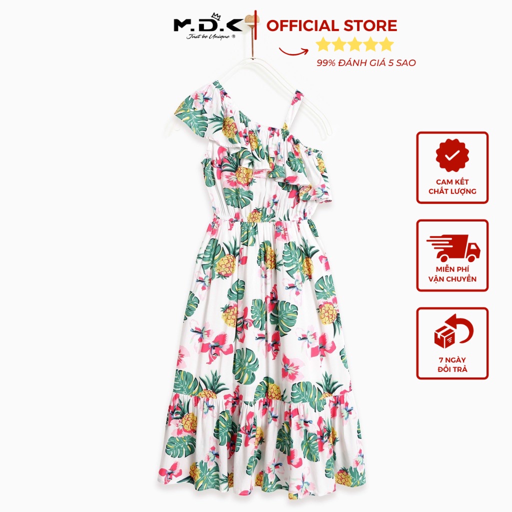 Áo đầm bé gái - Tropic Midi M.D.K - xinh xắn, dễ thương