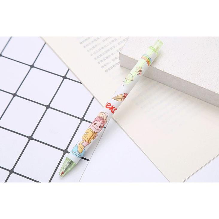 Bút Gel Bấm Mực Đen Fujiya ngòi 0.5mm hình Kute ngộ nghĩnh H114