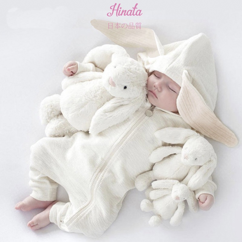 Romper unisex tai thỏ dễ thương BF52 Hinata