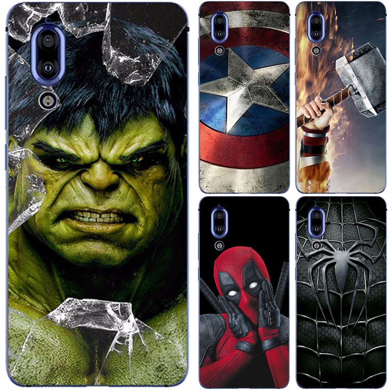 MARVEL Ốp Lưng Điện Thoại Sharp Aquos S2 Hình Biệt Đội Siêu Anh Hùng