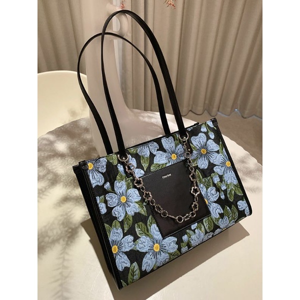 SET 2 TÚI TOTE NỮ VẢI PHỐI DÂY DA❤️👜