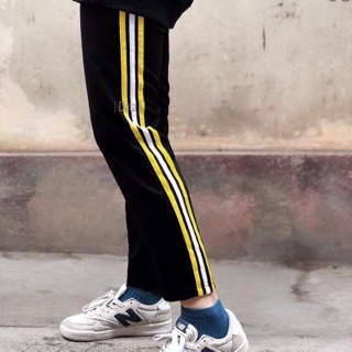 Quần 3 line yellow white