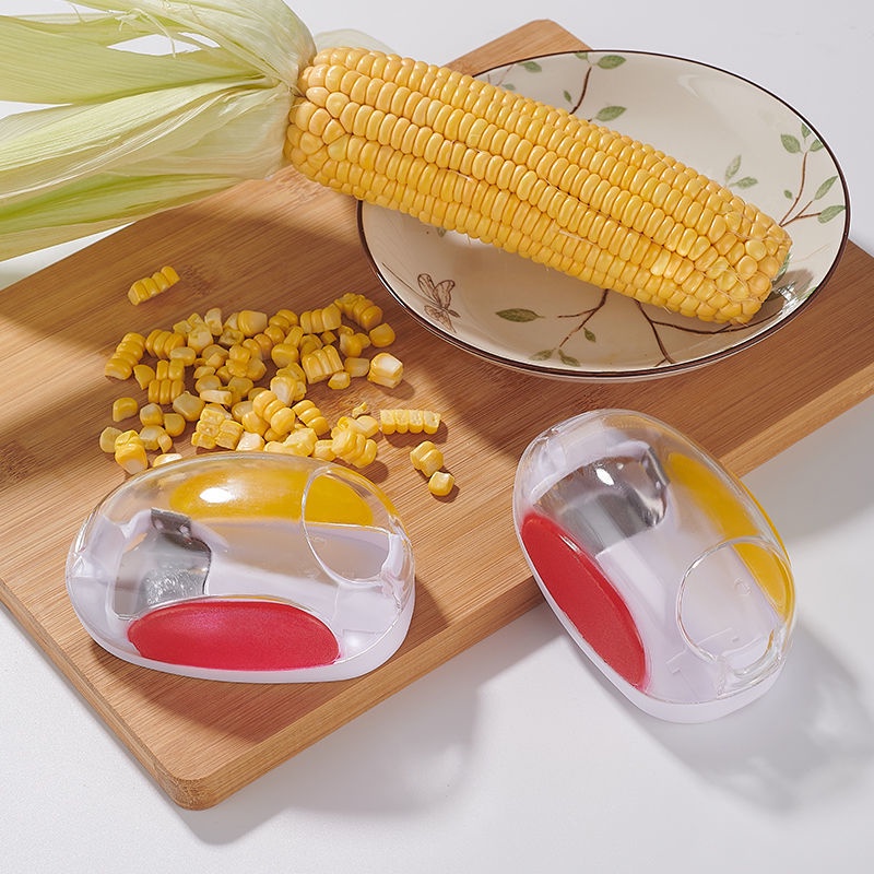 Dụng Cụ Gọt Tách Hạt Bắp Siêu Đơn Giản, Nhanh, Gọn, Tiết Kiệm Thời Gian