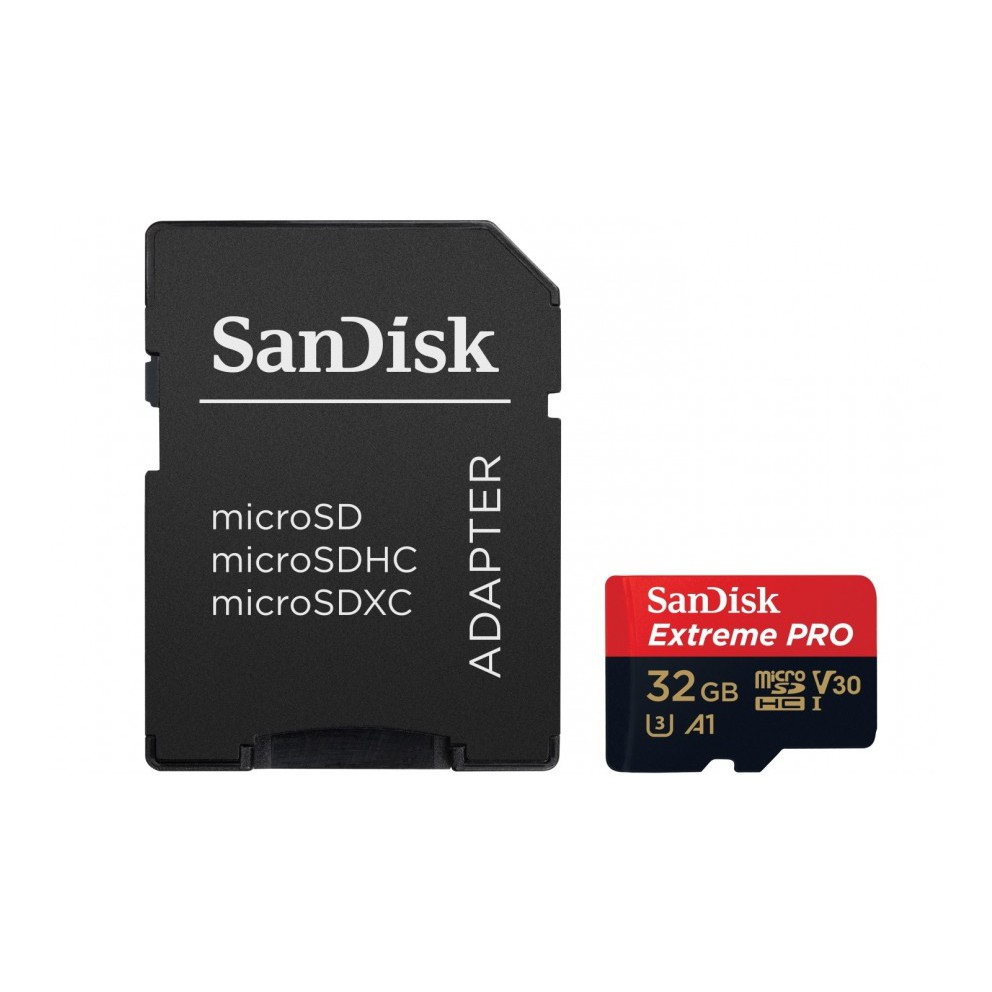 Micro Sdhc Sandisk Extreme Pro Microsd 32gb A1 100mbps V30 U3 4k