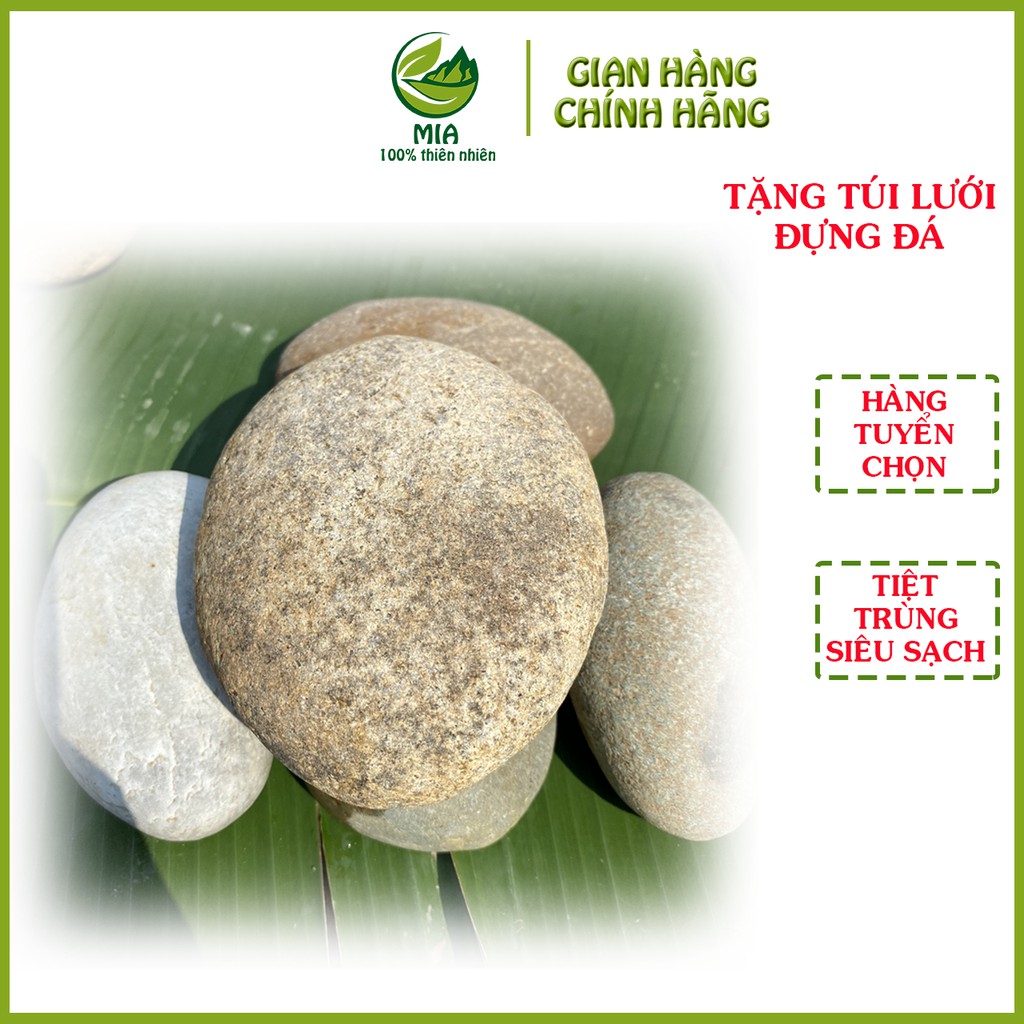 Đá kì tắm tự nhiên, đá cuội kì lưng, kì gót chân, loại bỏ tế bào chết, Đá Kì MIA
