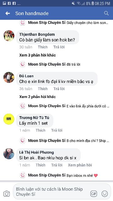 Son giấy cổ trang Moon Ship Handmade | BigBuy360 - bigbuy360.vn