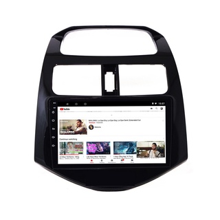 Mặt dưỡng kèm dây nguồn zin lắp màn hình android cho xe chevrolet spark 2011-2015