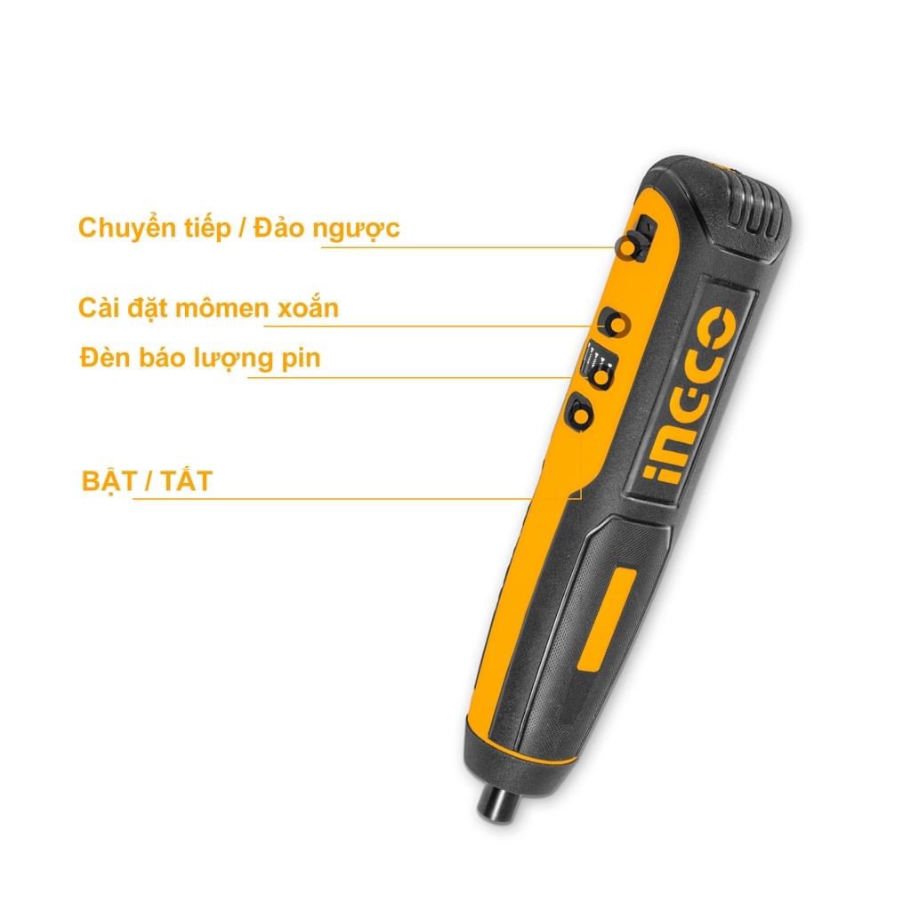 Máy siết vít dùng dùng pin Lithum 4V Ingco CSDLI0403