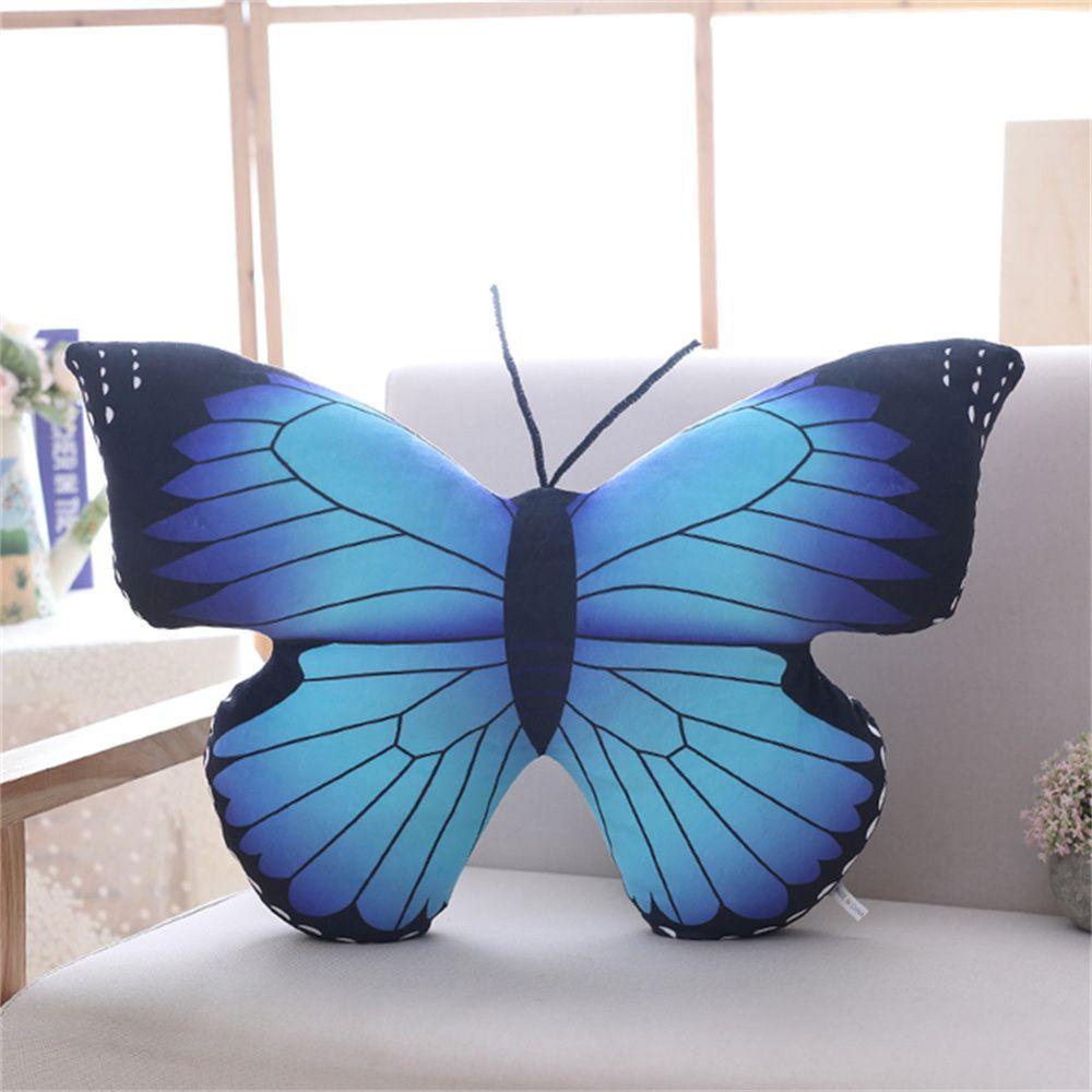 LILYES Đồ chơi nhồi bông Hình Bướm Mềm Mại Đáng Yêu Cho Bé