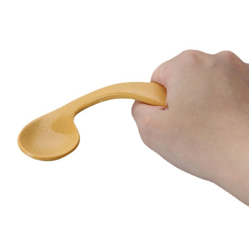 Bộ Đĩa Muỗng Nĩa 4 Ngăn Bằng Chất Liệu Rơm Lúa Mì Dành Cho Bé Sơ Sinh