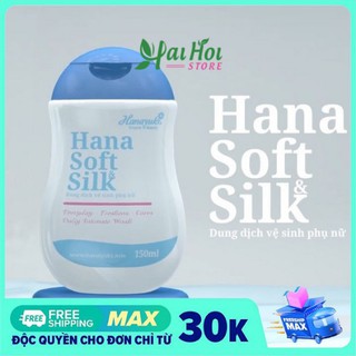 Dung dịch vệ sinh phụ nữ 𝑯𝒂𝒏𝒂 𝑺𝒐𝒇𝒕 & 𝑺𝒊𝒍𝒌 150ml
