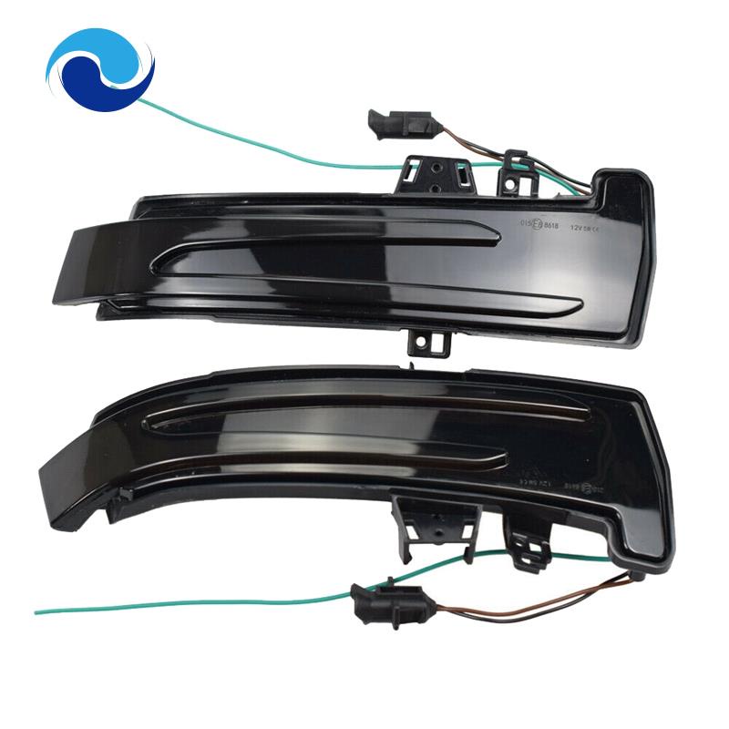 Đèn xi nhan bóng LED màu xanh dương gắn gương chiếu hậu cho Mercedes-Benz W221 W212 W204 W246