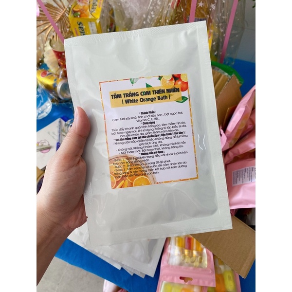 TẮM TRẮNG CAM 🍊