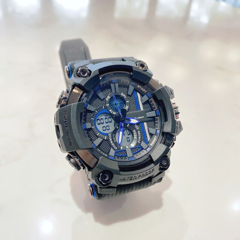 [Mã FAMAYFA2 giảm 10K đơn 50K] Đồng hồ nam điện tử dây nhựa chống nước DH162 Miucho | BigBuy360 - bigbuy360.vn