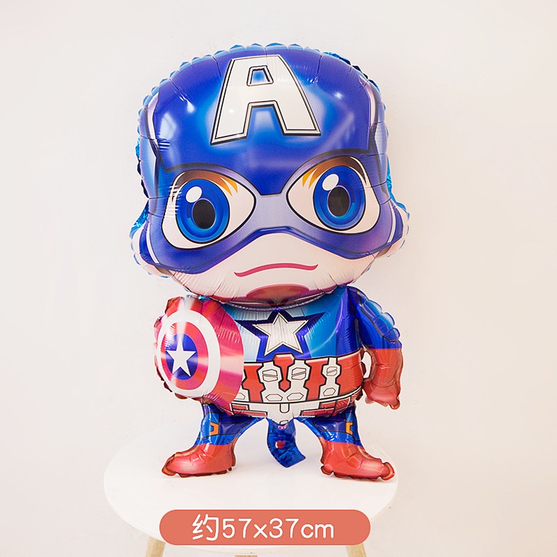 Bong Bóng Lá Nhôm Hình Nhân Vật Hoạt Hình 18 inch Trang Trí Sinh Nhật Cho Bé