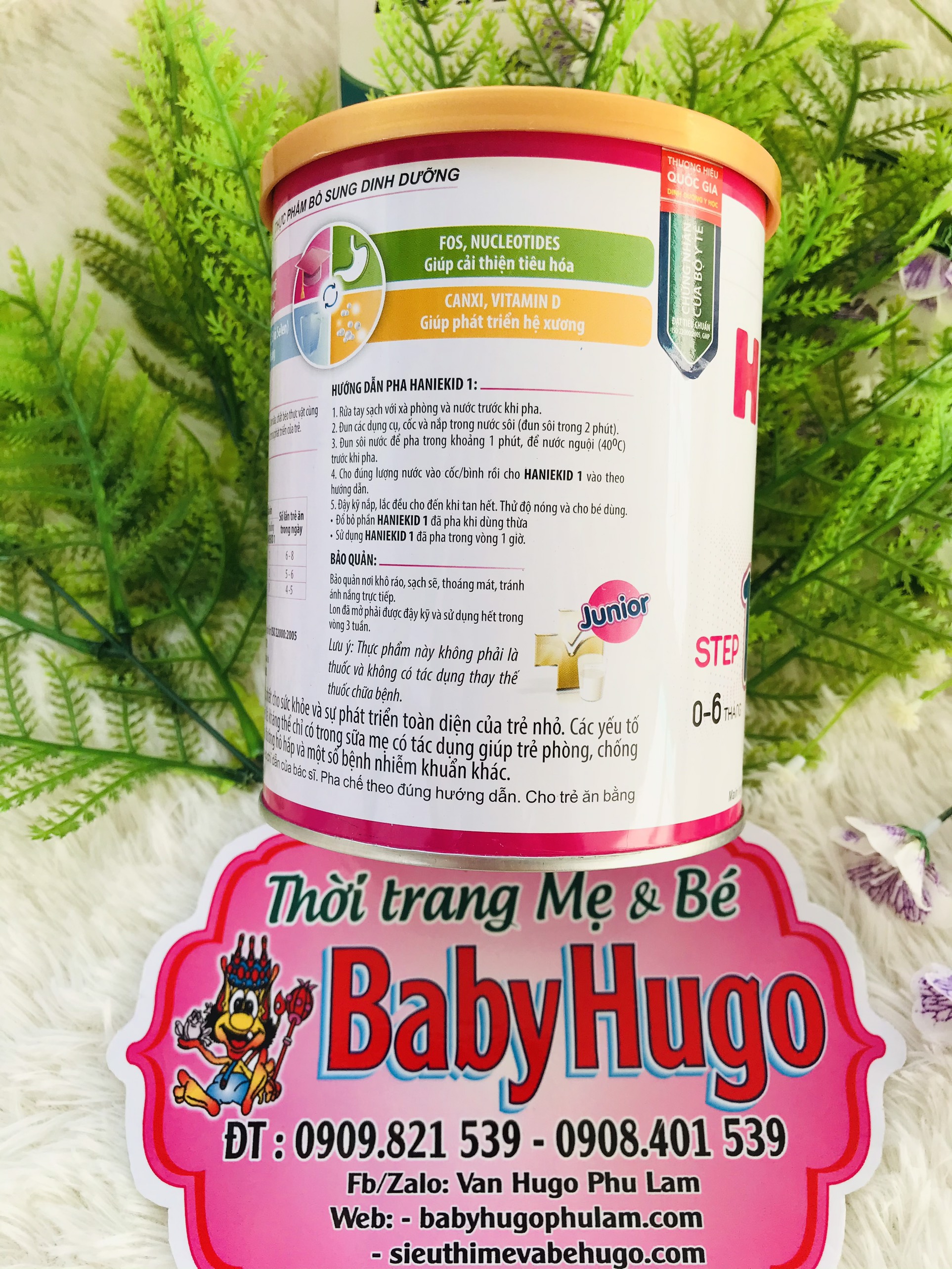 [HSD 2022] Sữa bột Hanie Kid 1 Lon 400g