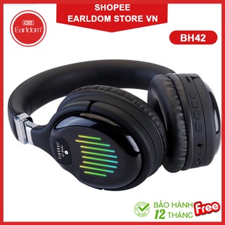 ✔️ bảo hành 99 năm ✔️ tai nghe bluetooth chụp tai có đèn led earldom et-bh42 | earldom store vn ✔️