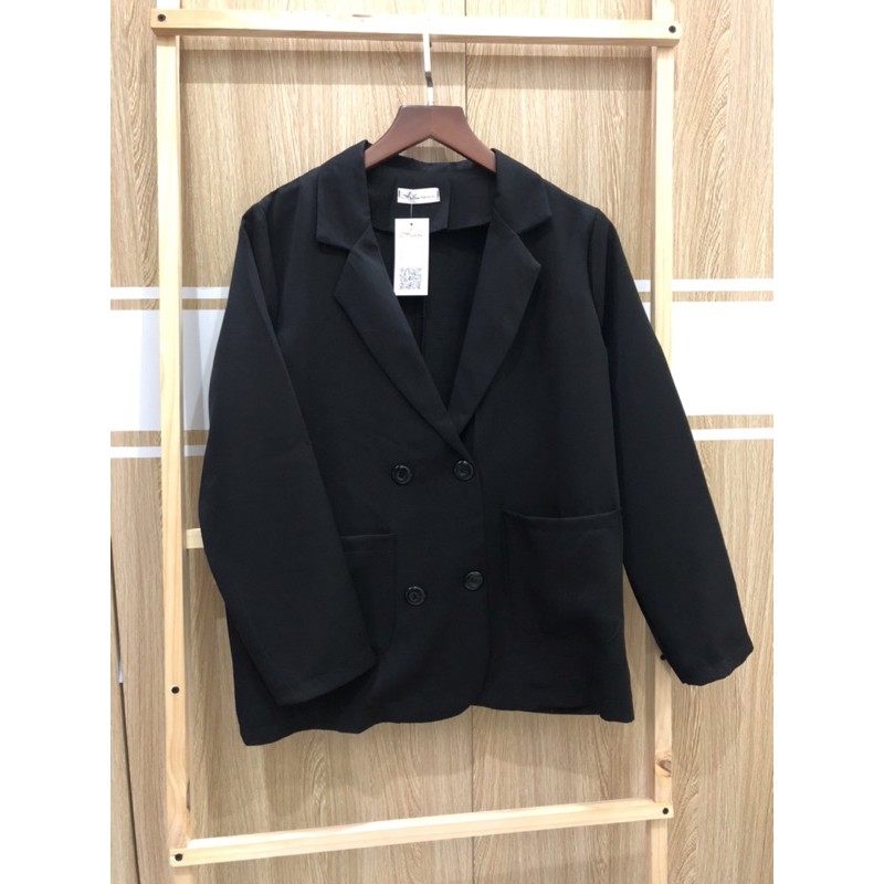 ÁO BLAZER TRƠN TAY DÀI 1 LỚP FREESIZE (KÈM ẢNH CHỤP THẬT) | BigBuy360 - bigbuy360.vn
