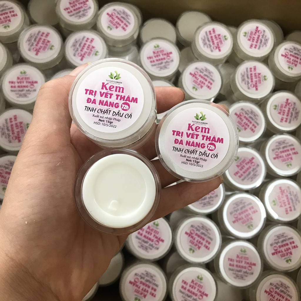 ✔️[100% Chính Hãng] Kem Xóa Thâm Mờ Dạn Chiết Xuất Dầu Cá Mờ Thâm, Tái Tạo Làn Da