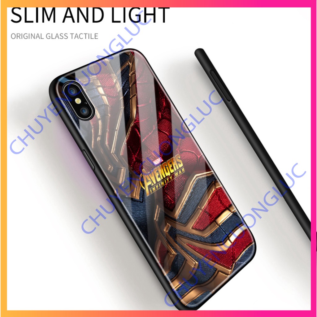 [HOT] Ốp Lưng Samsung Galaxy M51 Kính Cường Lực In Hình Người Nhện - A10 A20 A20S A21S A30S A50 A31 A51 A71