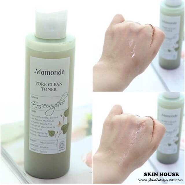 [ Mamonde ] Nước hoa hồng 250ml Flower Honey Toner / Pore Clean Toner / Chamomile Pure Toner / Aqua Peel Toner