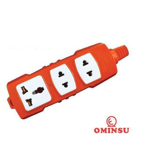 Ổ cắm 4 cửa Siêu chịu tải OMINSU 6500w - Ổ 4 chịu tải Ominsu