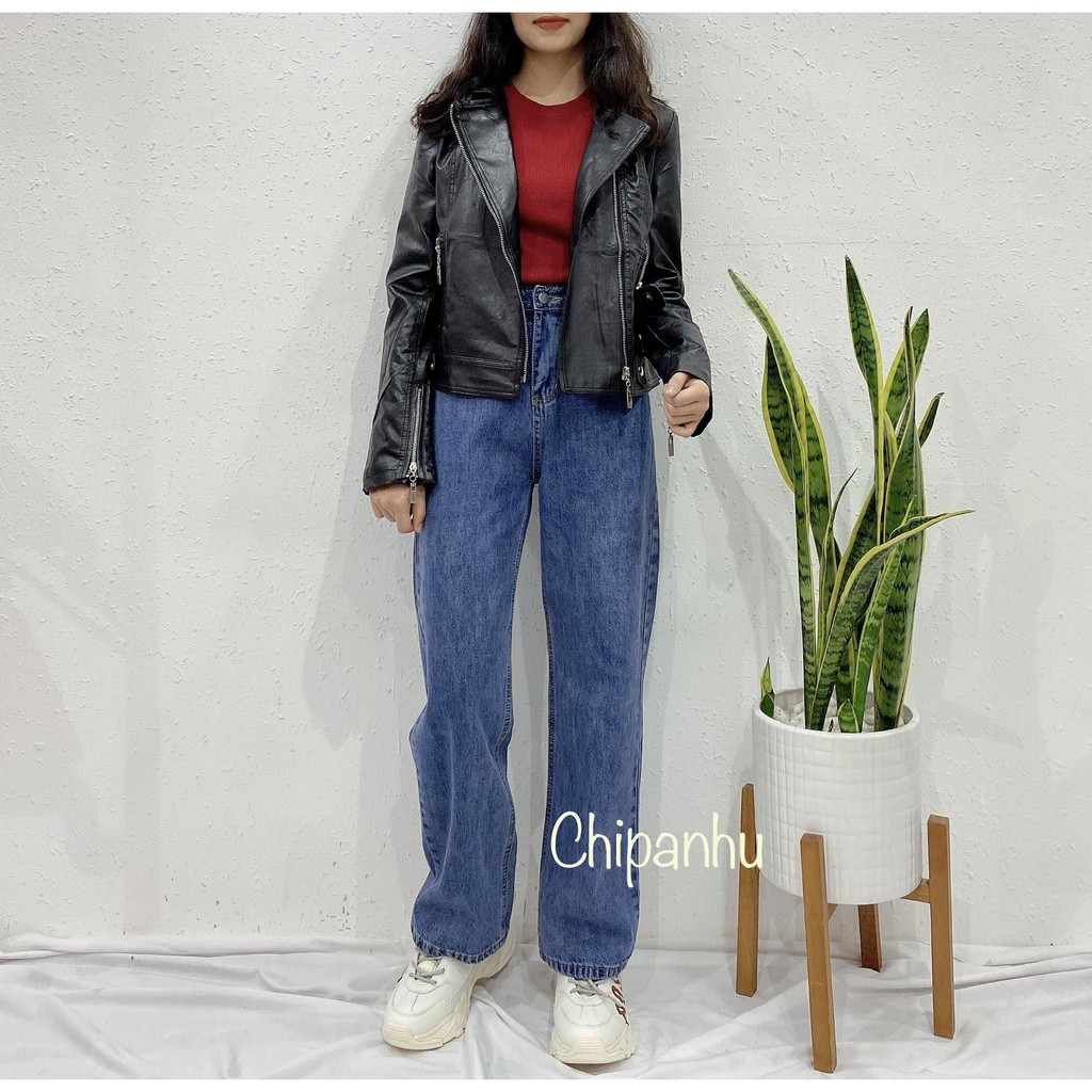 ÁO KHOÁC DA VẠT CHÉO AKD8815