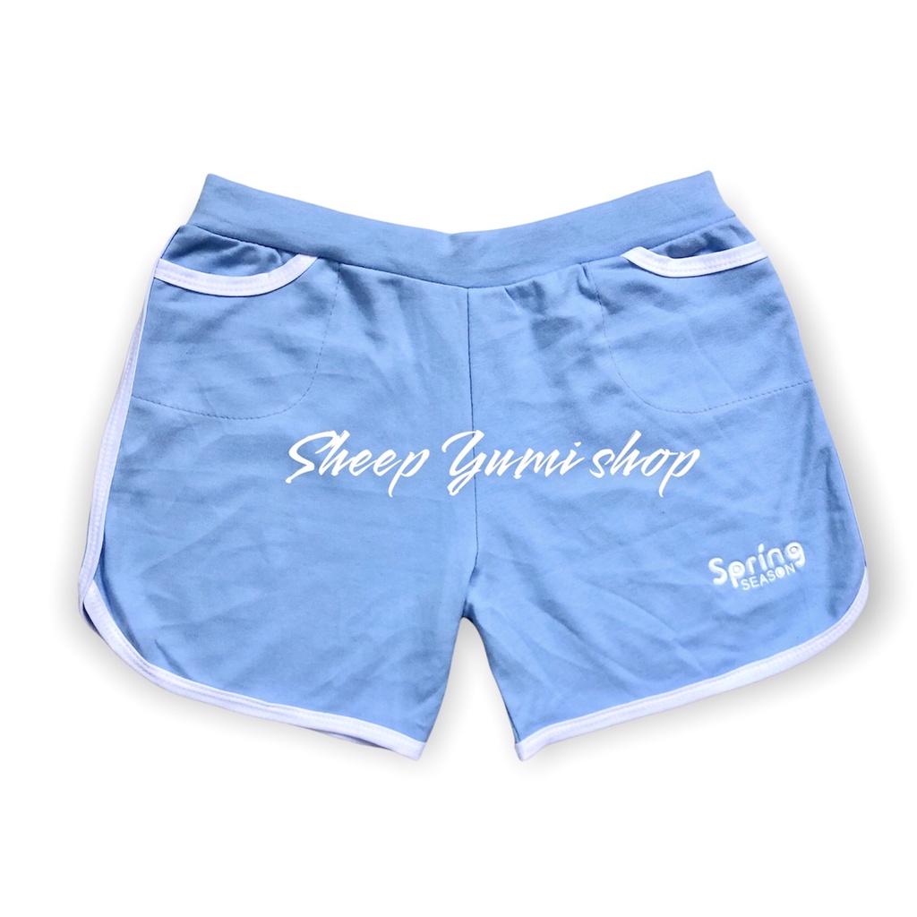 Quần short thể thao nữ siêu rẻ lưng thun co giãn chất đẹp SHEEP YUMI SHOP QV02