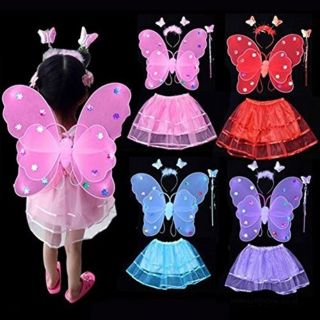 Bộ váy cánh tiên thiên thần cho bé