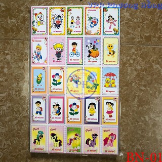Phiếu bé ngoan decal ( có dính )